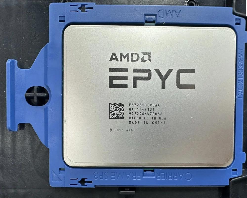 AMD EPYC 7281 7001 ø  CPU, 2.1Ghz, 16 ھ, 32  L3 ĳ, 32MB TDP, 170W SP3, ִ 2.7GHz